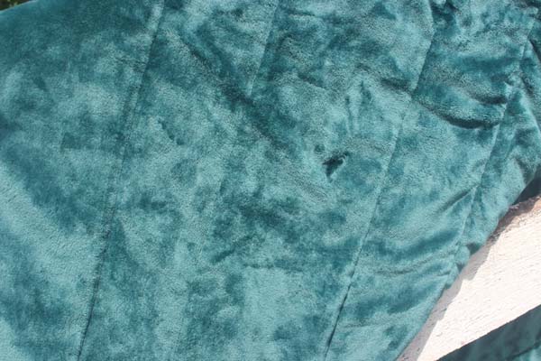 Green Stripe Quilt Backing