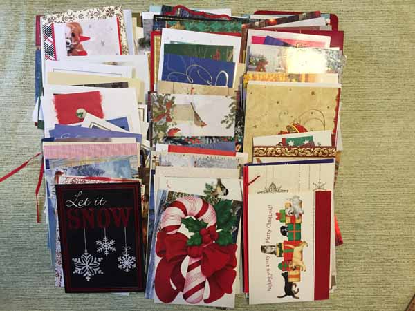 Crafts with Old Greeting Cards