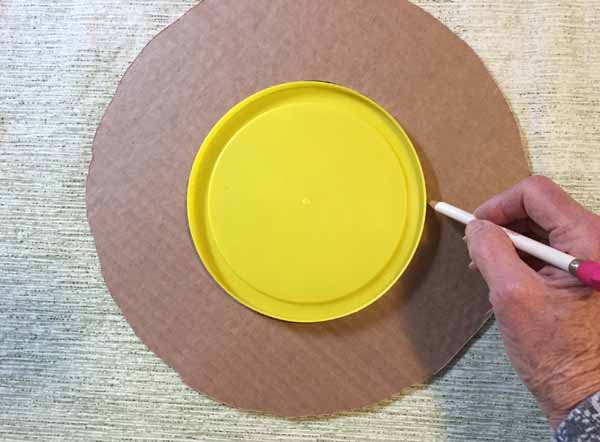 Greeting Card Wreath Tutorial Trace Top