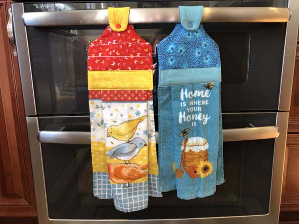 Bees & Birds Hanging Kitchen Towels