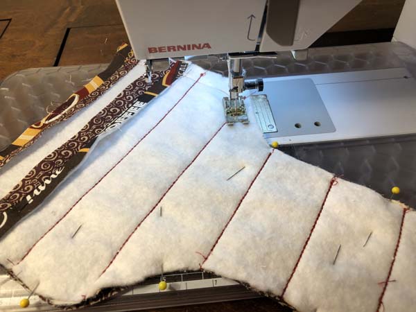 Hanging Towel 19 sew around corners