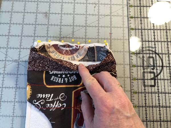 Hanging Towel 33 pin towel to topper