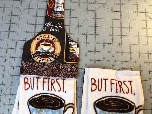 Hanging Towel 36 flip towel into topper