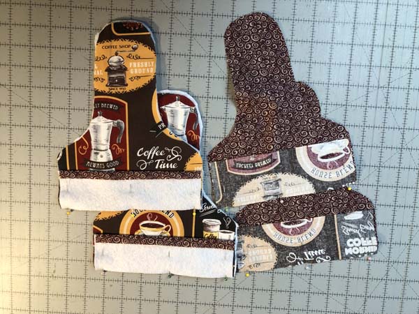 Hanging Towel 4 pin on band