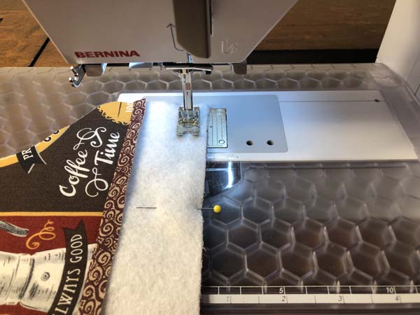 Hanging Towel 5 sew on band front