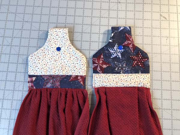 Hanging Towel Finished Back