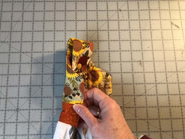 Hanging Towel with Matching front and back