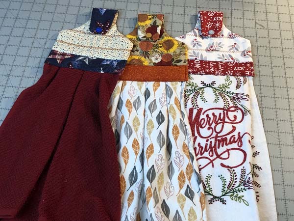 Hanging Towels Finished