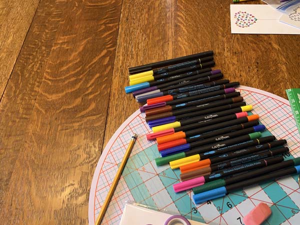 Heart Balloon Card 1 Supplies