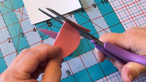 Heart Balloon Card 3 Cut out heart shape