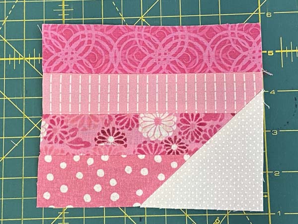 Heart Mug Rug 10 Pressed Corner