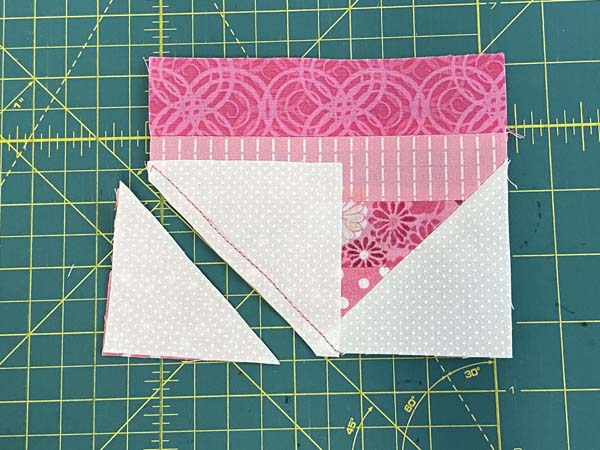 Heart Mug Rug 11 Second Corner