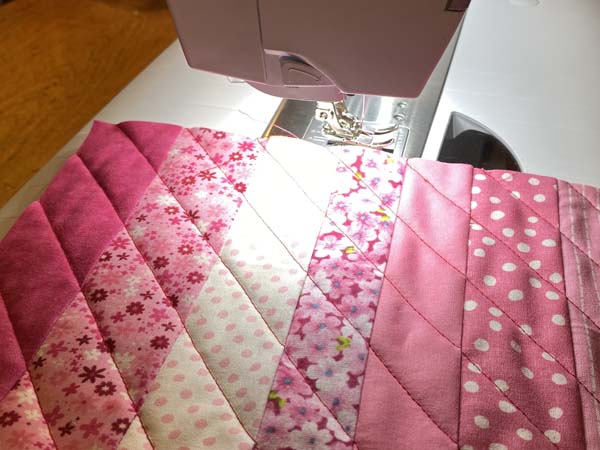 Heart Mug Rug 32 Attach Binding To Back