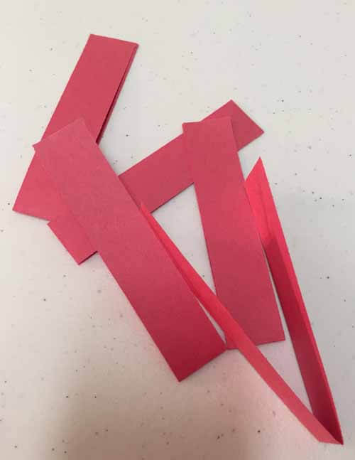 Heart Garland - Fold Strips