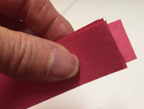 Heart Garland - Two Strips Together