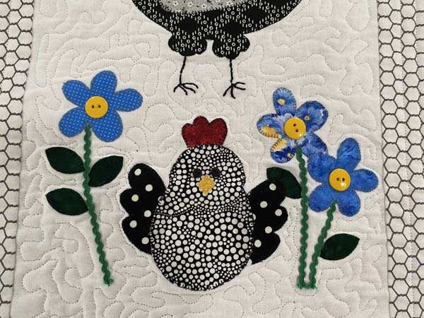 Hens and Chicks 7 Chick Closeup