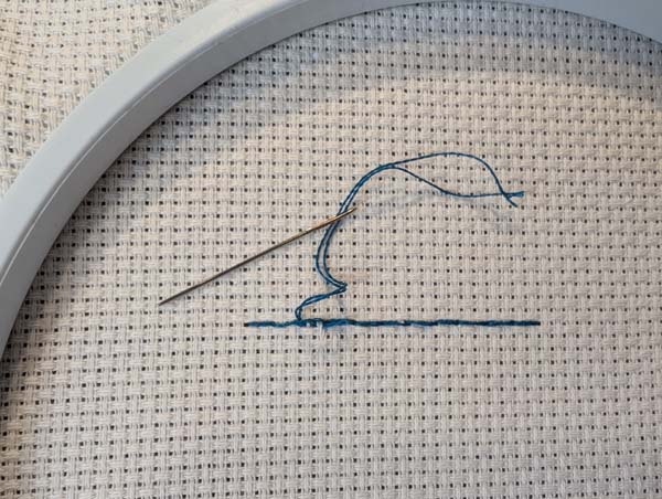 Holbein Stitch Other Direction