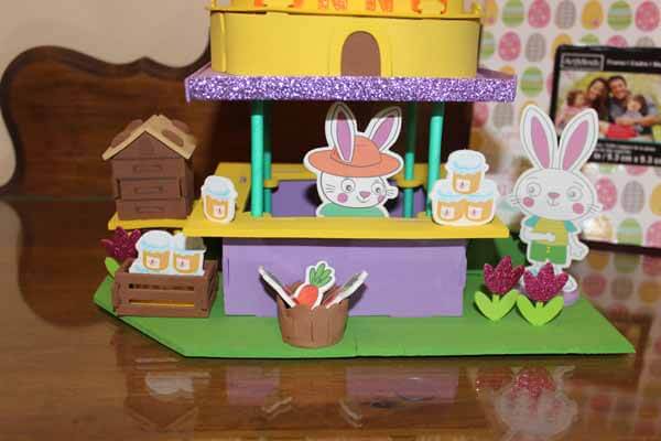 Honey Bunnys Foam Art Kit Finished Bottom