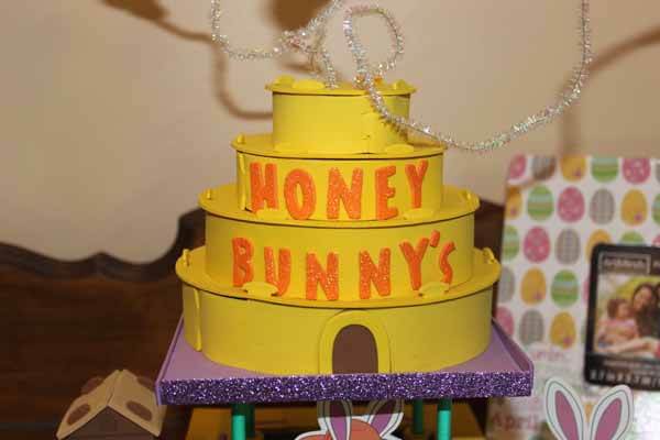 Honey Bunnys Foam Art Kit finished top