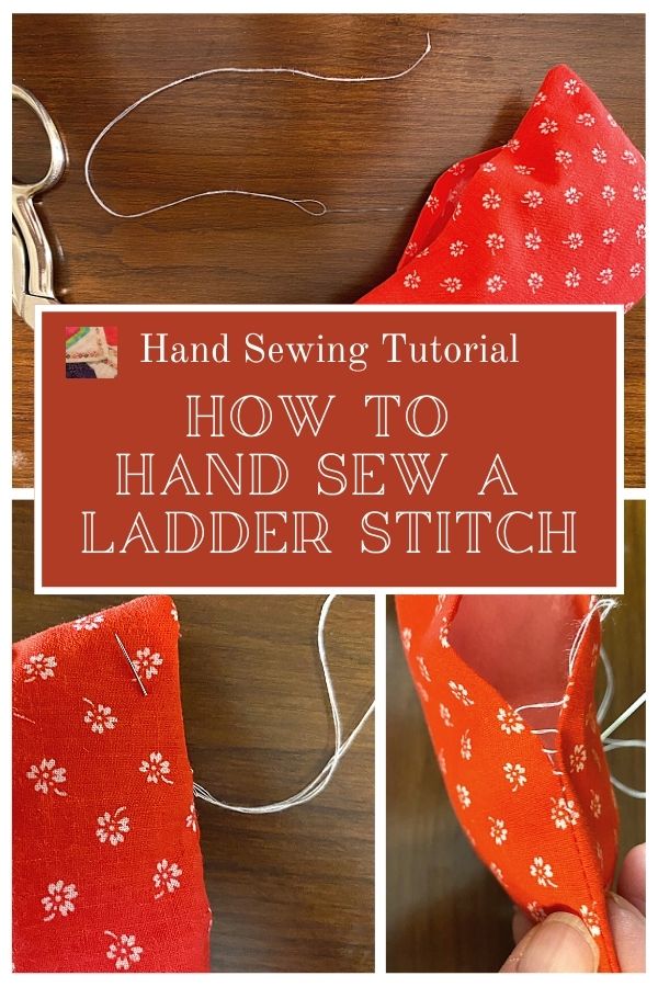 Learn to Sew a Ladder Stitch - pin 2