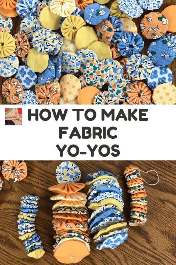 How to Make Fabric Yo-Yos
