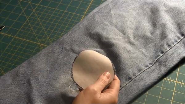 How to Mend: How to Patch a Hole in Jeans or Pants