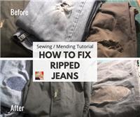 How To: Add Knee Patches to Jeans
