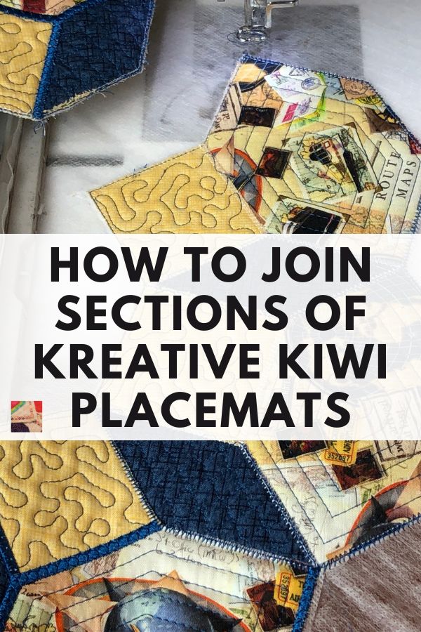 How to join sections of Kreative Kiwi Placemat Designs - pin