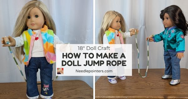 How to make a doll jump rope - fb