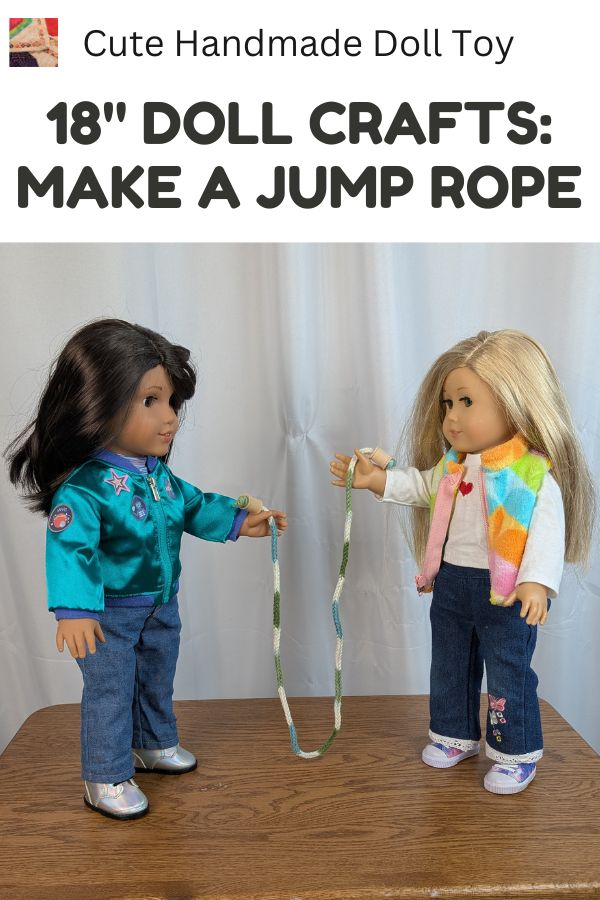 How to make a Doll Jump Rope - pin