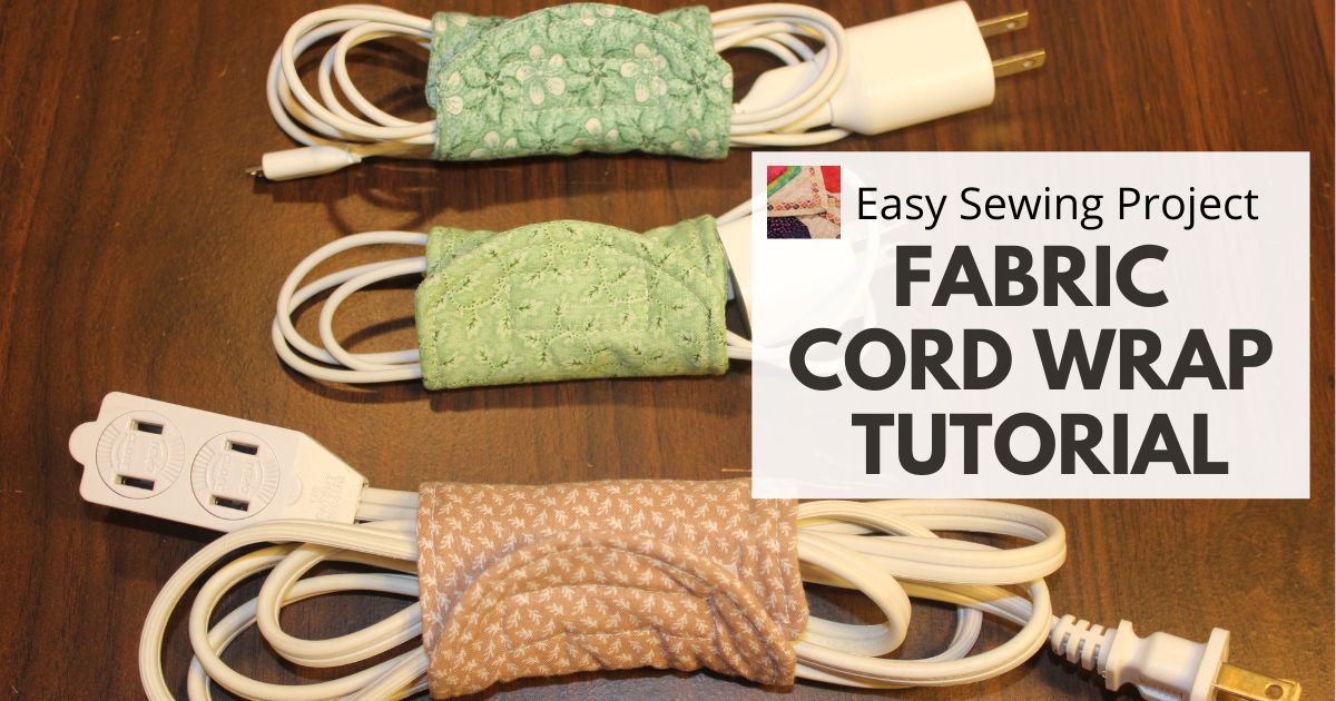 How to make a Fabric Cord Wrap