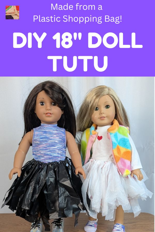 No-sew Doll Tutu - pin