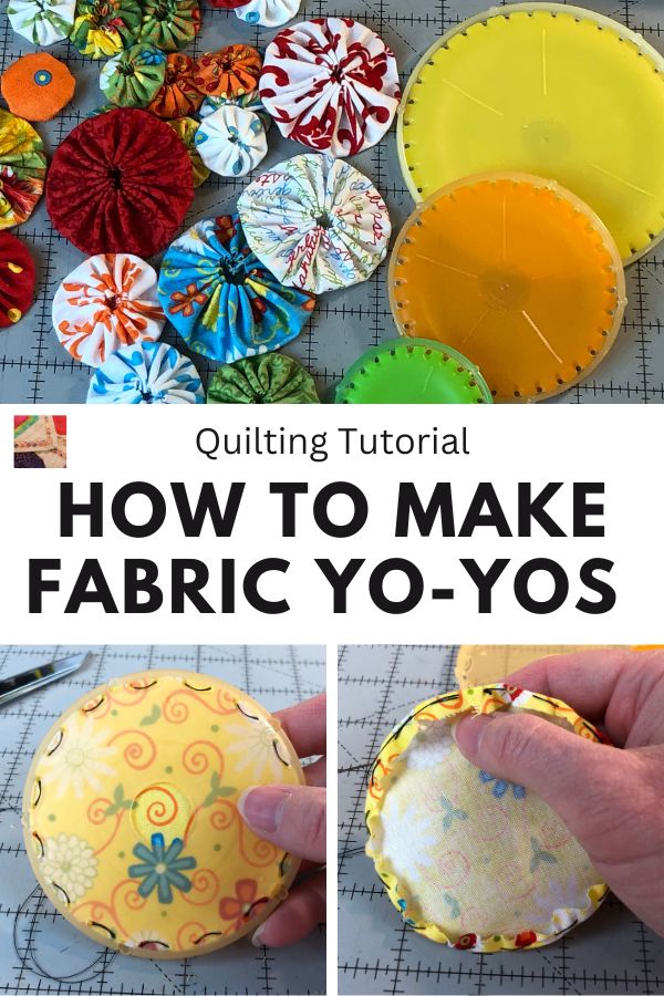 How to make Fabric YoYos with the Clover YoYo Maker