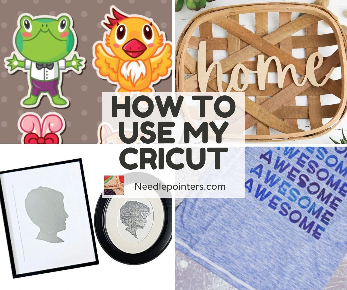 How to Use My Cricut | Needlepointers.com