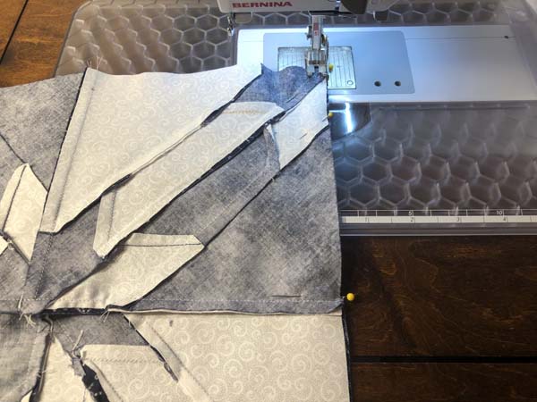 Hunters Star Quilt Sew Together Blocks