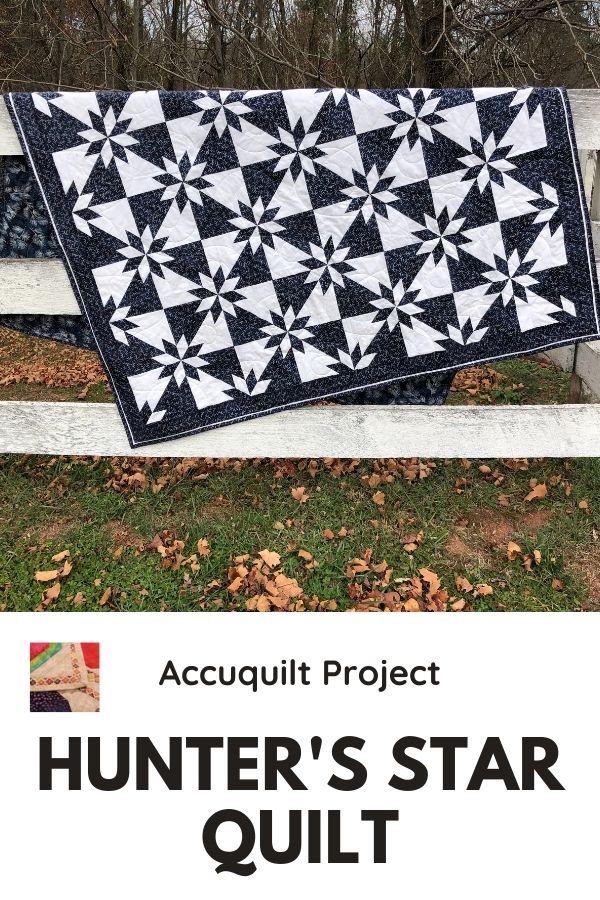 Hunter's Star Quilt - pin