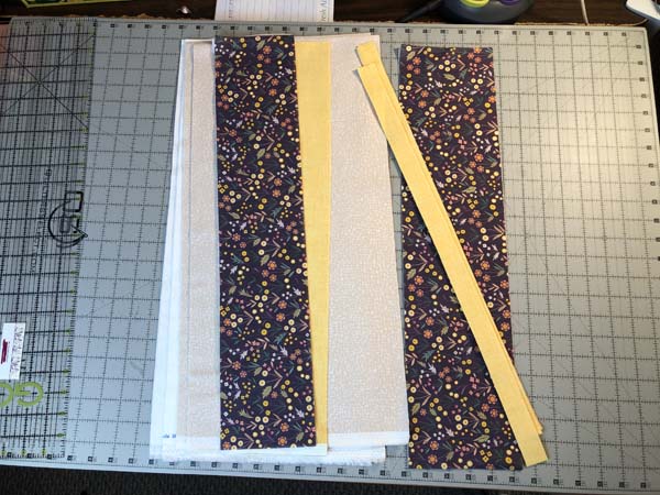 Hunters Star Table Runner 1 Fabric Strips