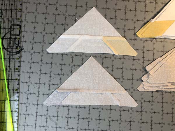 Hunters Star Table Runner 10 Show Ironing with Triangle