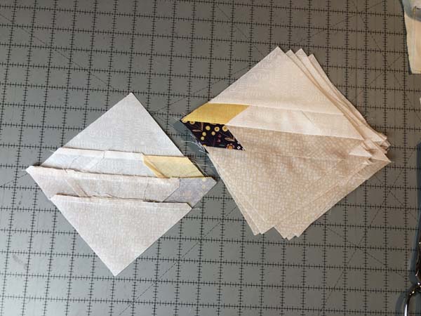 Hunters Star Table Runner 11 Finished Quarters