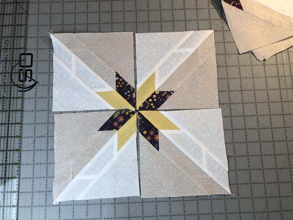 Hunters Star Table Runner 12 Block Ready to be sewn together