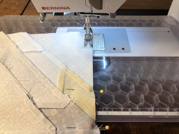 Hunters Star Table Runner 18 Sew together