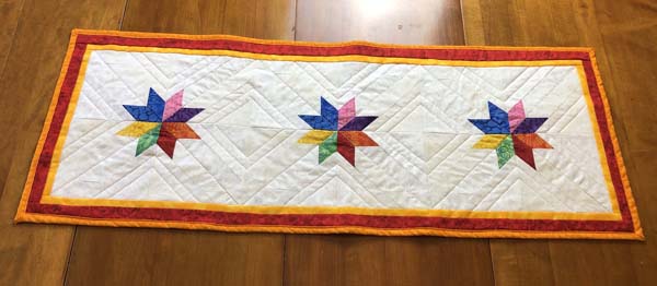 Hunters Star Table Runner 27 Multicolor version