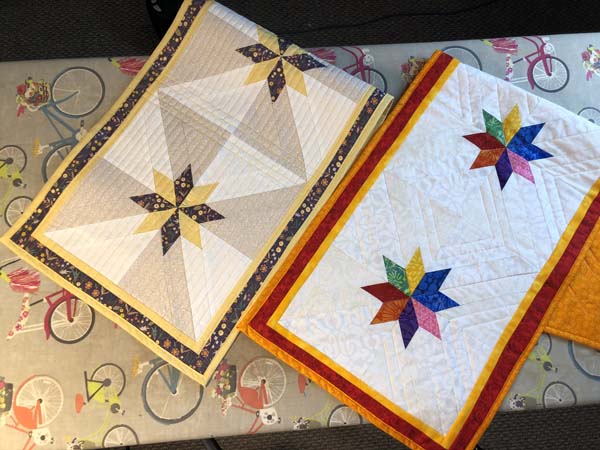 Hunters Star Table Runner 36 Two Runners Complete