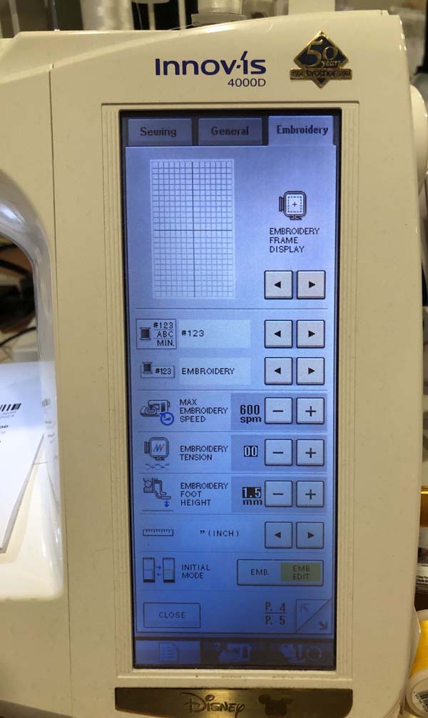 Innvois4000D Settings