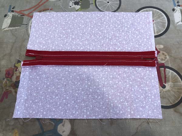 Install a Zipper 23 Showing Back