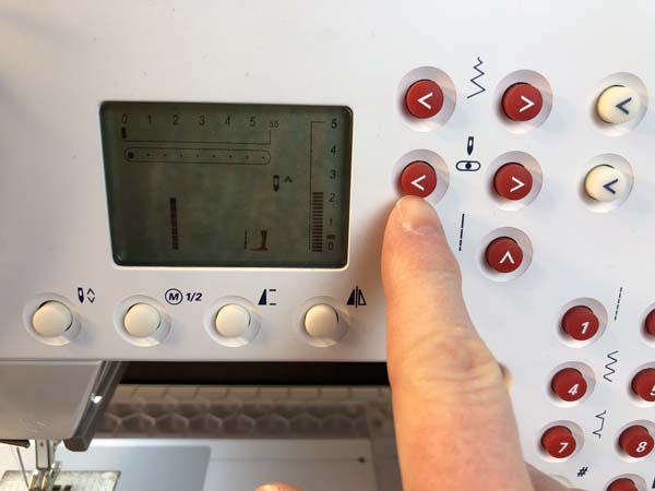 Install a Zipper 6 Needle to Left