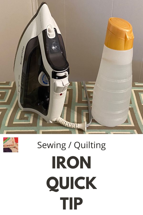 Iron Quick Tip - pin