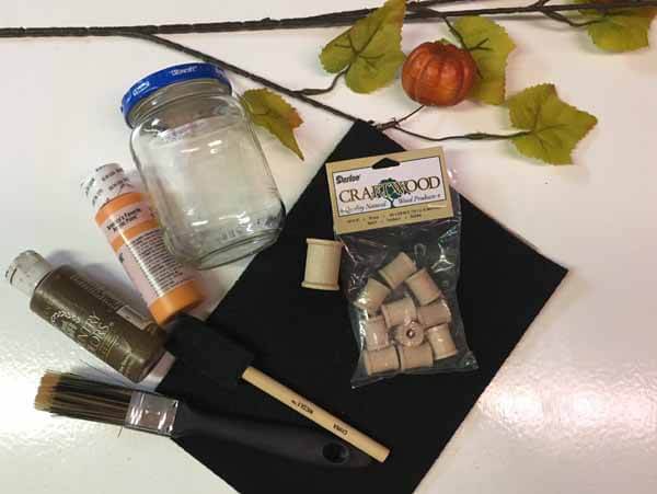 Jack-o-Lantern Slime Pumpkin Jar - Supplies