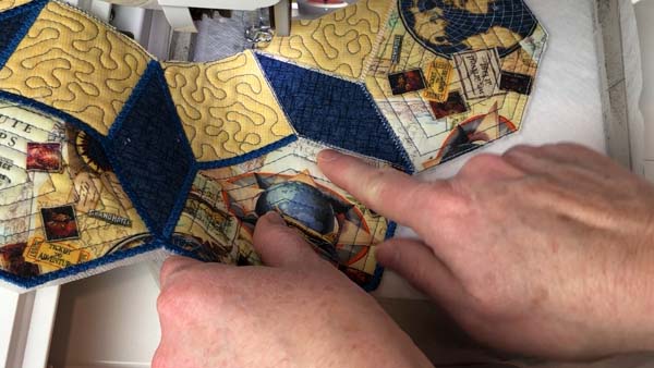 Join Embroidery Sections 25 Butt sections together