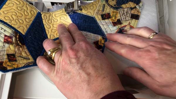 Join Embroidery Sections 29 stitch join step